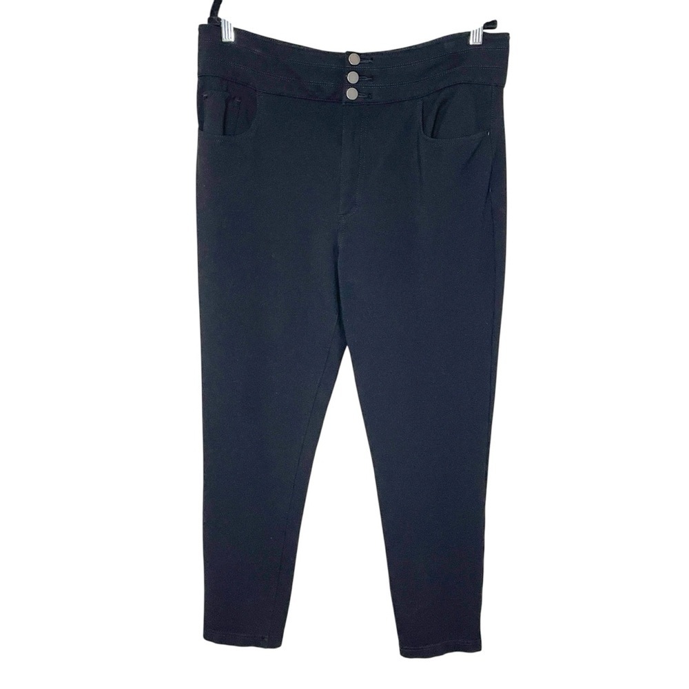 ANN TAYLOR Ultra High Rise‎ Stretch Knit Tailored Slim Fit Pants, 16 Tall